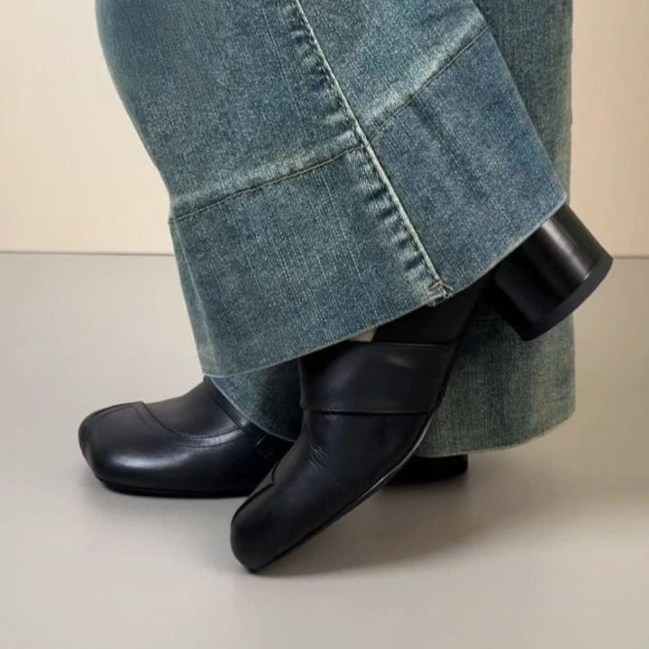 Women Elegant and Comfortable Heels Mune Fashion