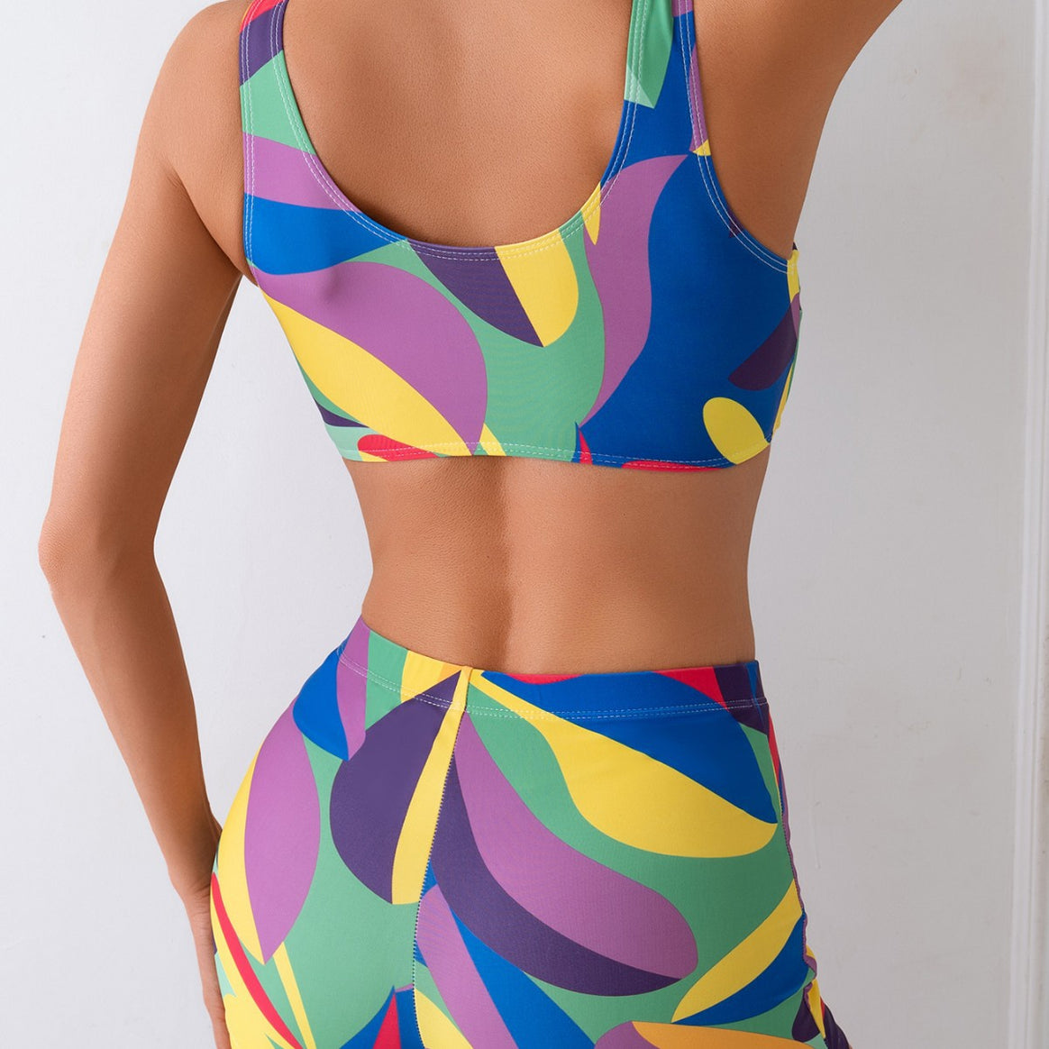 Women's bikini set with floral pattern and comfortable fit Mune Fashion