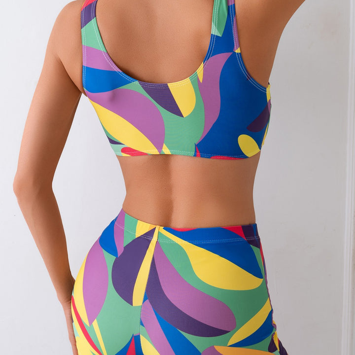 Women's bikini set with floral pattern and comfortable fit Mune Fashion