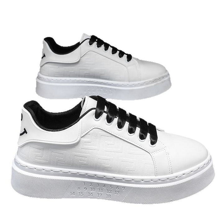 Women High-Quality Platform Sneakers with Textured Upper Mune Fashion
