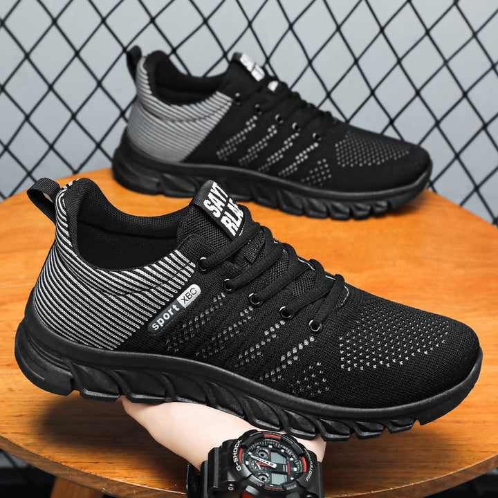 Women's Sporty Sneakers with Breathable Mesh Upper and Non-Slip Sole Mune Fashion