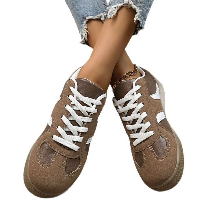 Women Sporty Sneakers with fashionable upper material and slip-resistant sole Mune Fashion