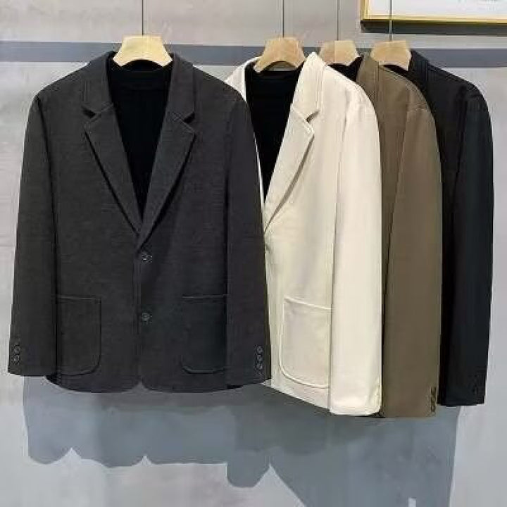 Ladies Elegant Blazer Jacket with Pockets Mune Fashion