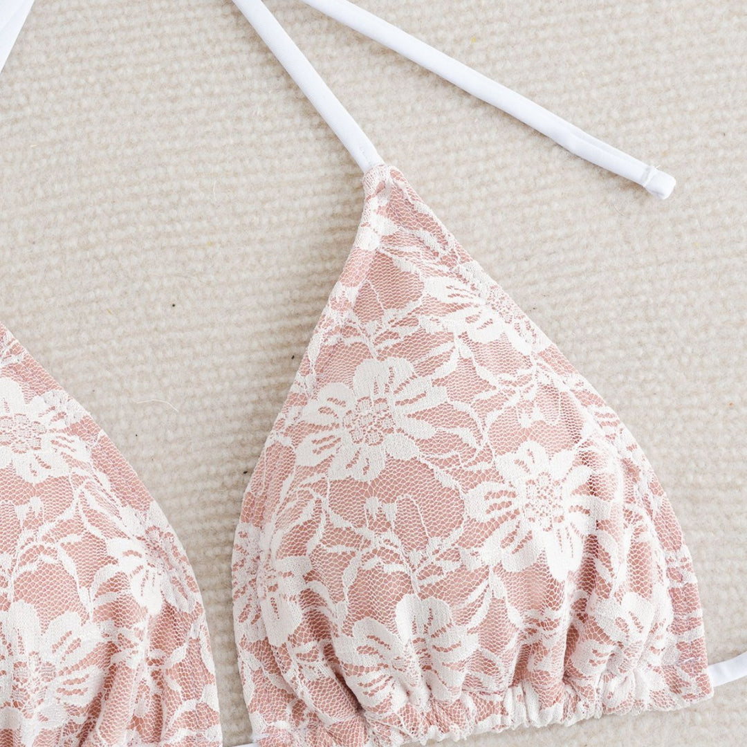 Women Lace Bikini Set Mune Fashion