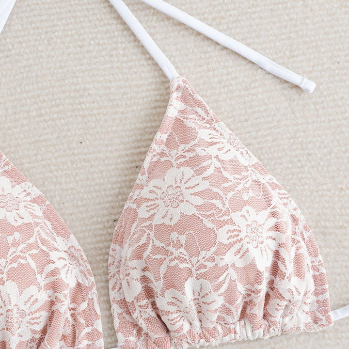 Women Lace Bikini Set Mune Fashion