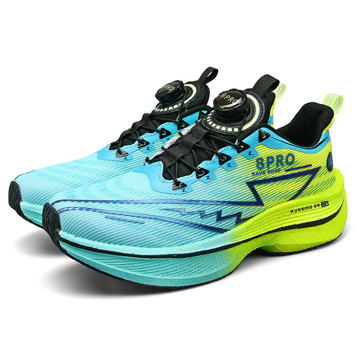 Men's Cushioning Road Running Shoes with BOA Closure and Reactive Platform Sole Mune Fashion