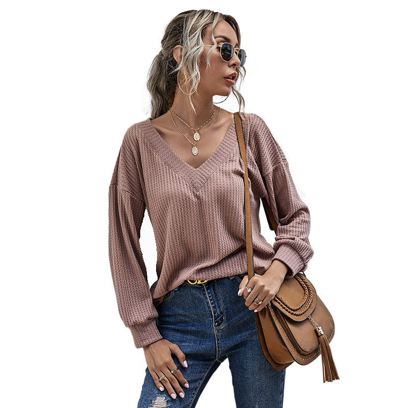 Women's Casual Oversized Long Sleeve Top Mune Fashion