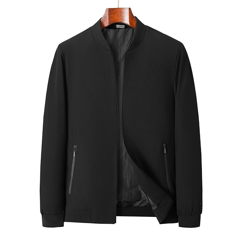 Men's Stylish Casual Jacket with Stand-up Collar Mune Fashion 1787738675