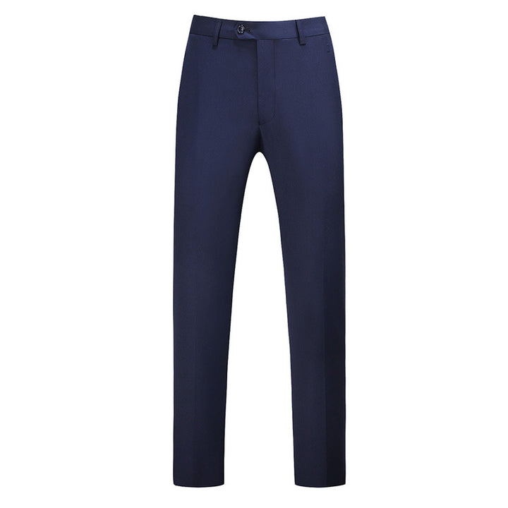 Men's slim premium pleated trousers with stretch waistband and wrinkle-resistant fabric Mune Fashion