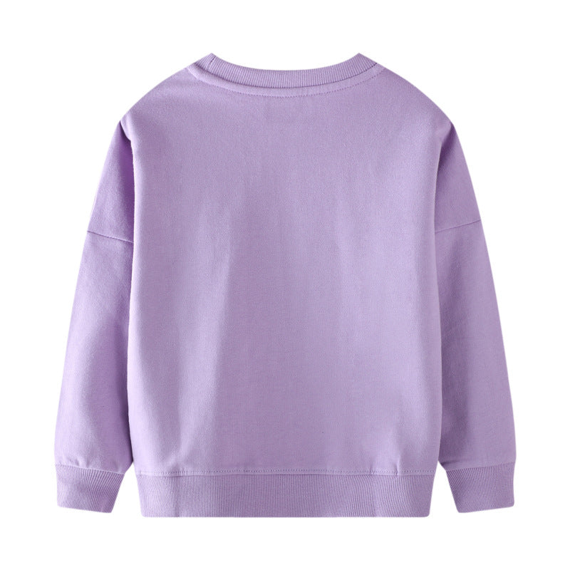 Girls sweatshirt with enchanted fairy and butterfly design Mune Fashion