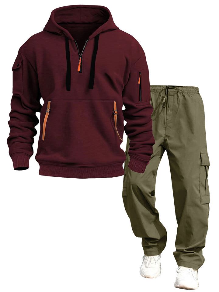Men's Casual Hoodie and Jogging Pants Mune Fashion