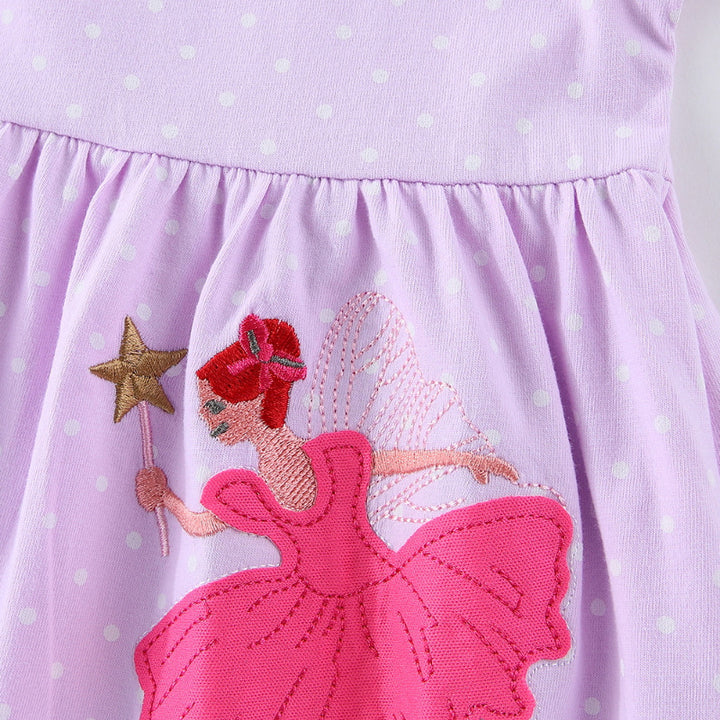 Girls' Ballet Dress with Enchanting Embroidery Design Mune Fashion