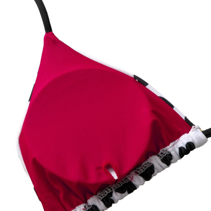 Women's Triangle Bikini with Hearts Mune Fashion