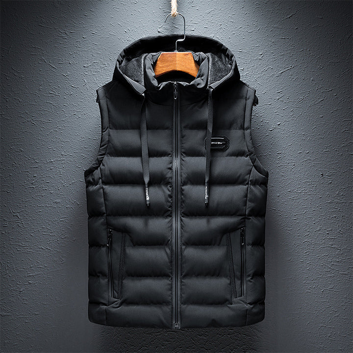 Ladies Padded Hooded Vest Mune Fashion 1788321670