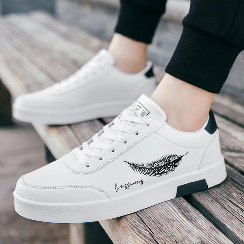 Women's Fashion Sneakers with Distinctive Feather Design and Sporty Comfort Mune Fashion
