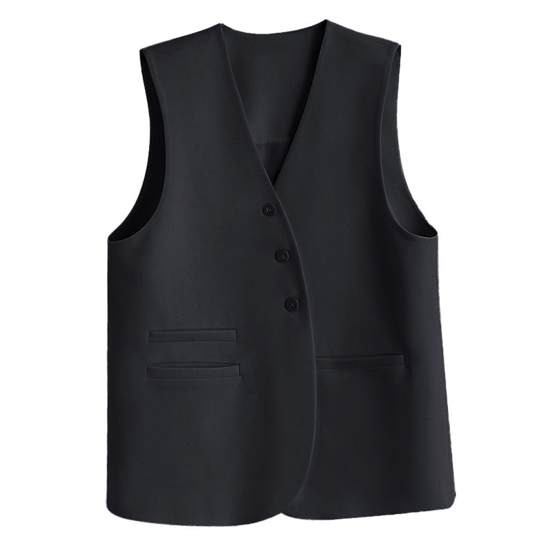 Women Elegant Blazer Vest Mune Fashion