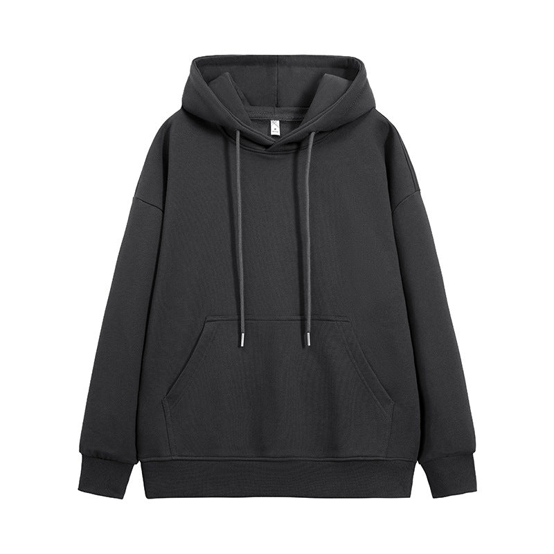 Unisex Oversize Hoodie with Kangaroo Pocket and Drop Shoulder Drune