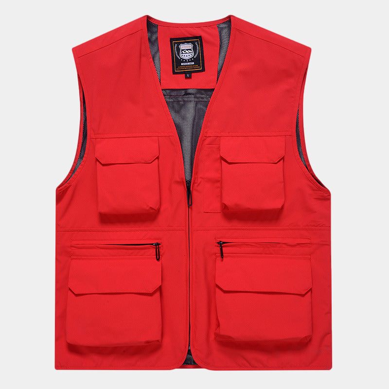 Unisex Multifunctional Outdoor Vest Mune Fashion 1788322149