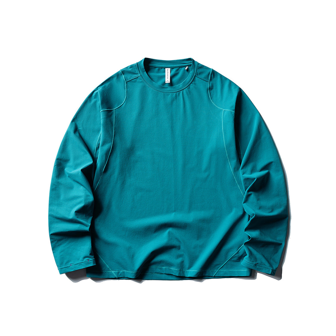 Unisex Lightweight technical long sleeve with round neckline, raglan sleeves and breathable functional material Mune Fashion