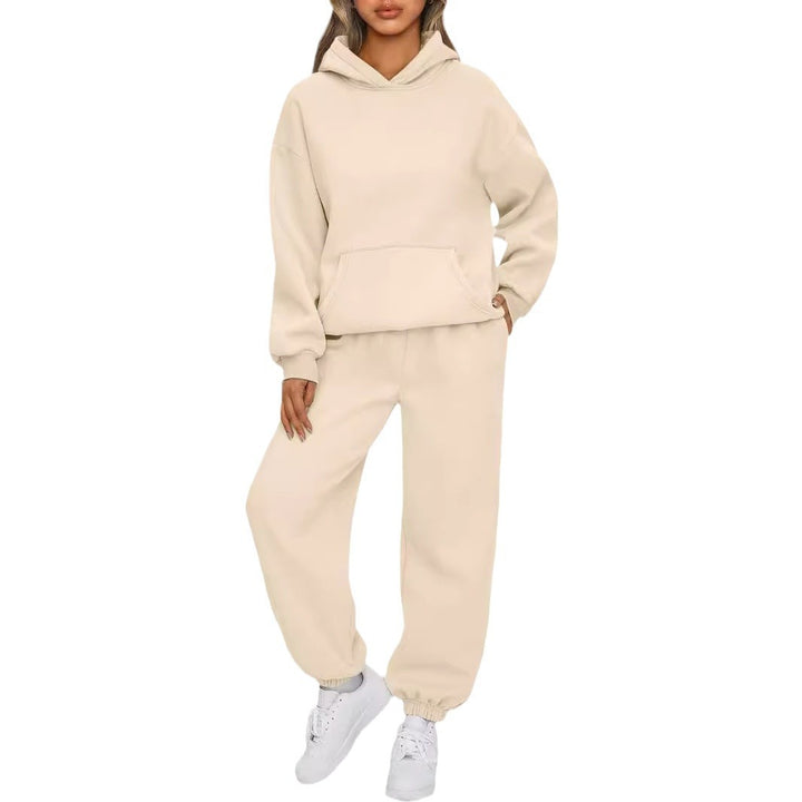 Ladies nan oversized hoodie and jogger set made of soft cotton blend Mune Fashion