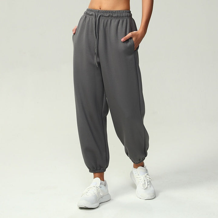Women's breathable performance jogger pants with high comfort waistband, adjustable drawstring and elastic cuffed hems Mune Fashion