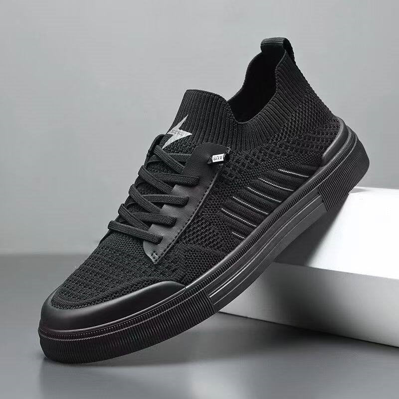 Men's Breathable Sneakers with Elastic Lacing System Mune Fashion
