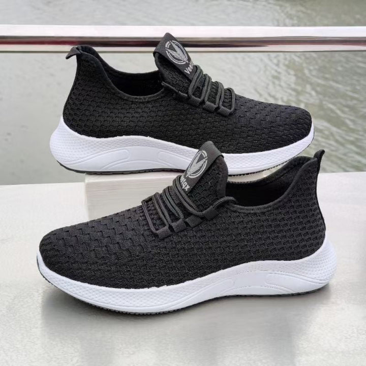 Women Breathable Comfort Sneakers with Elastic Upper Mune Fashion