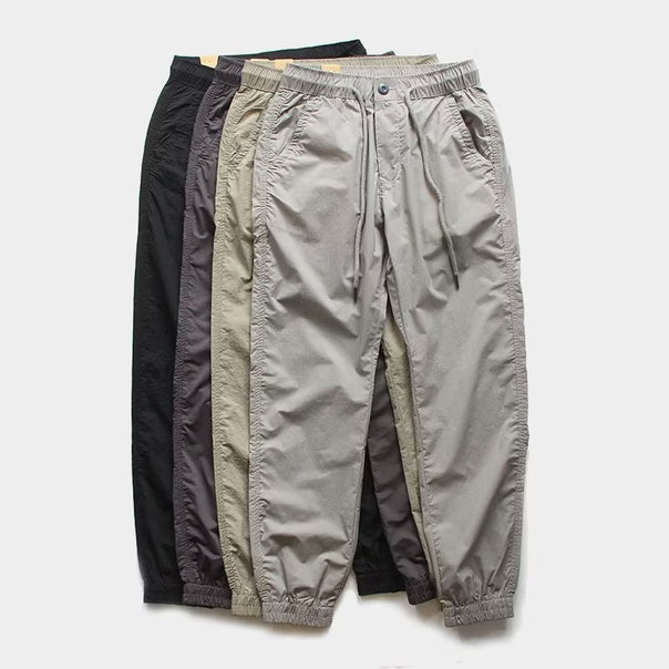 Men's Fashion Cargo Pants with Elastic Waistband Mune Fashion