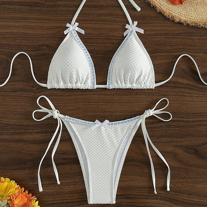 Women's Triangle Bikini Set Mune Fashion