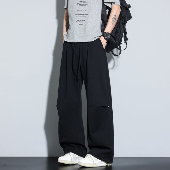 Women Wide Layered Lounge Pants with Cargo Details & Elastic Drawstring Mune Fashion