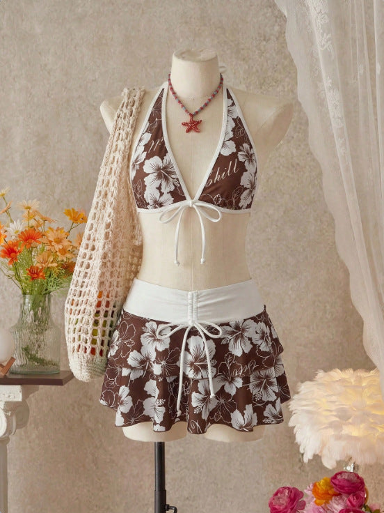Women's Bikini Set with Skirt Mune Fashion
