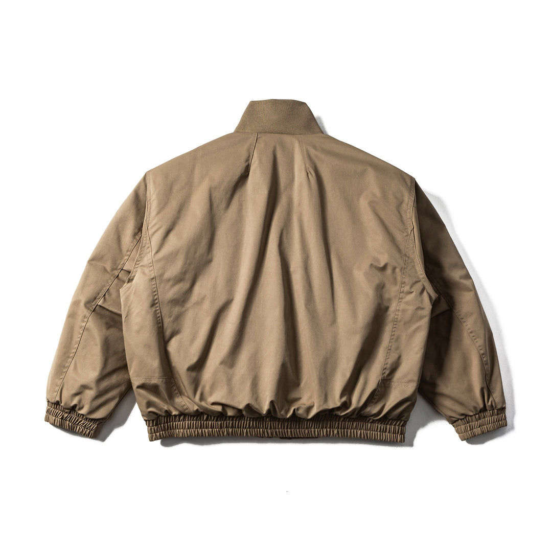 Unisex Short Cut Boxy Bomber Jacket Mune Fashion