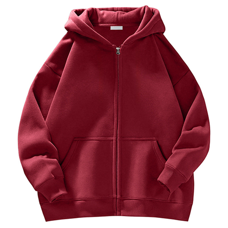 Unisex Oversize Hoodie Jacket with Full Zip, Teddy Lining and Kangaroo Pockets Mune Fashion