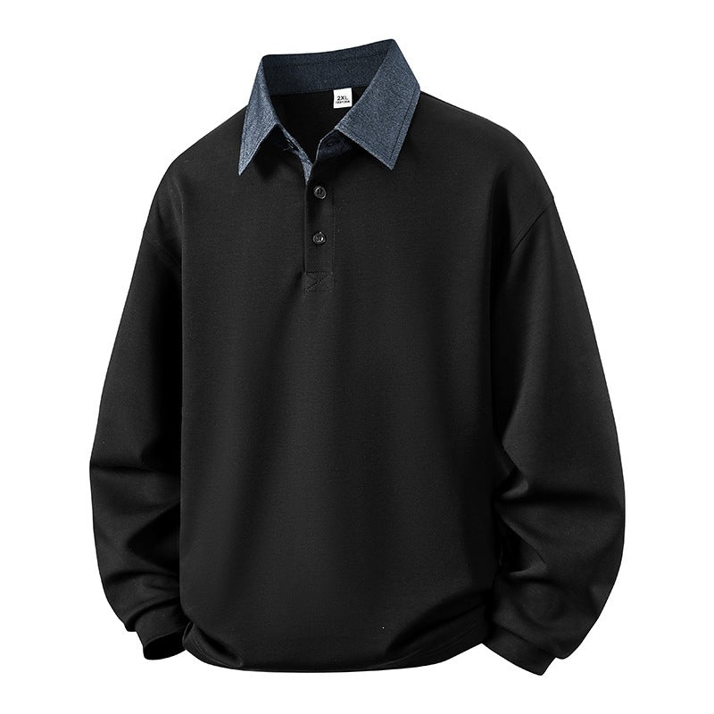 Men's Sporty Long Sleeve Sweater Mune Fashion