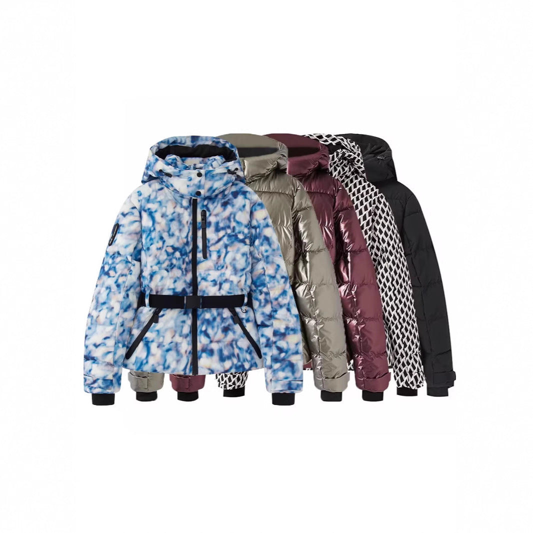 Women Wide Functional Pants with Zipper Pockets and Reinforced Inner Leg Panel Mune Fashion