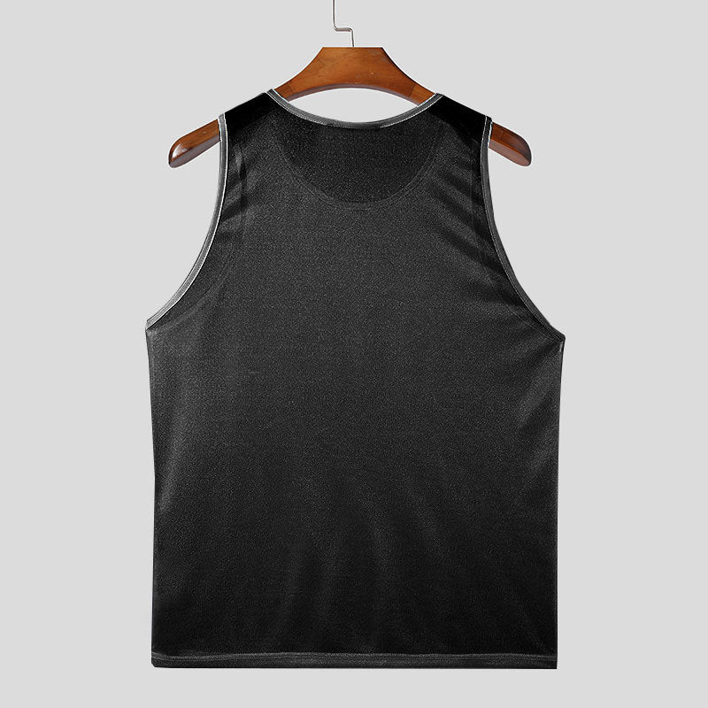 Men's breathable sleeveless functional shirt with moisture-wicking microfiber Mune Fashion