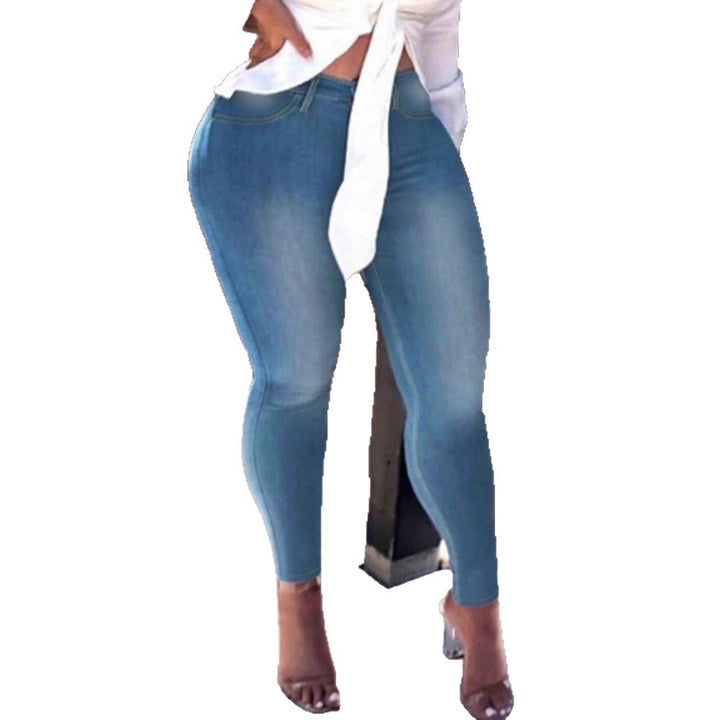 Women High-Waisted Shaping Jeggings in Skinny Look with Ankle-Length Fit Mune Fashion