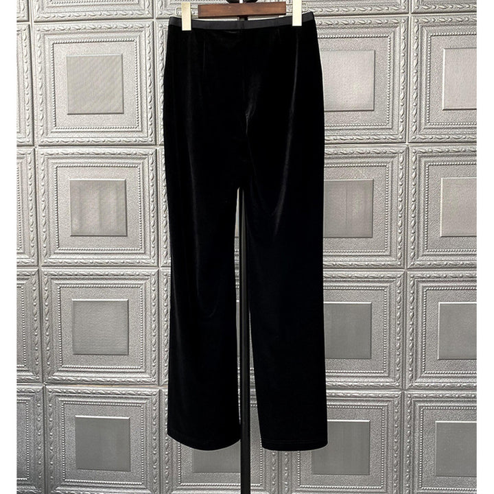 Women Comfortable and Elegant Velvet Pants Mune Fashion