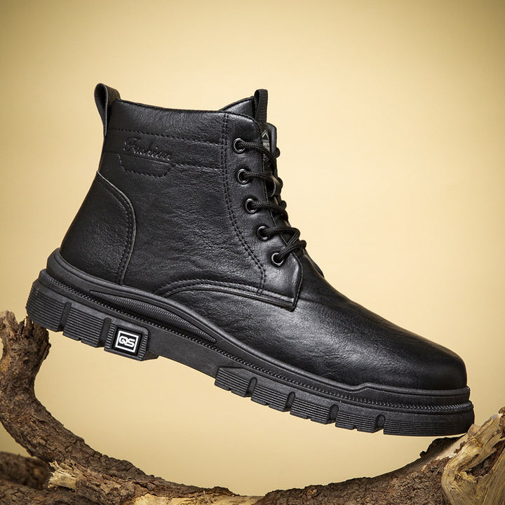 Men's Robust and Stylish Leather Boots Mune Fashion