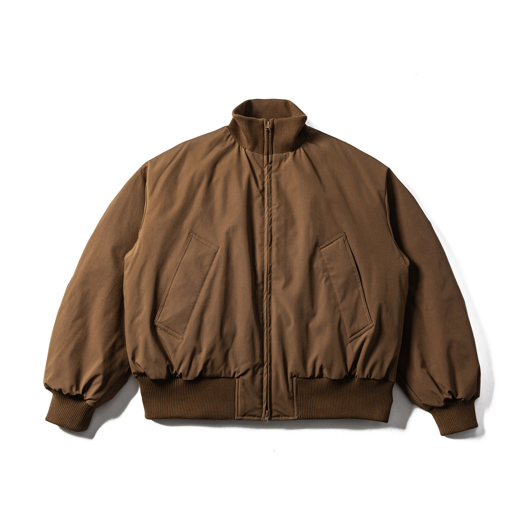 Men's boxy padded short jacket with ribbed collar and ergonomic side pockets Mune Fashion