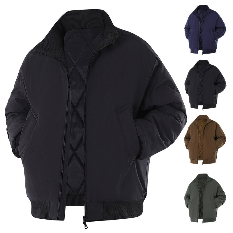 Men's Winter Jacket with Warm Inner Lining and Practical Pockets Mune