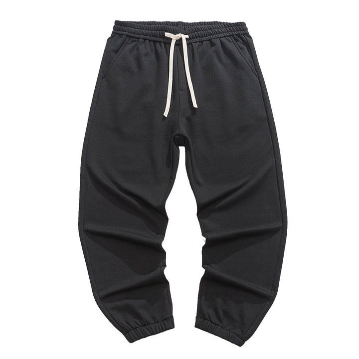 Men's Oversized Jogger Sweatpants made of cotton blend with drawstring and elastic cuffs Mune Fashion