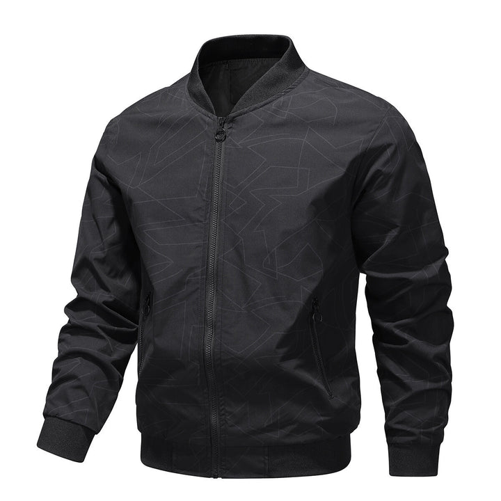 Men's Fashion Bomber Jacket with Structure Mune Fashion