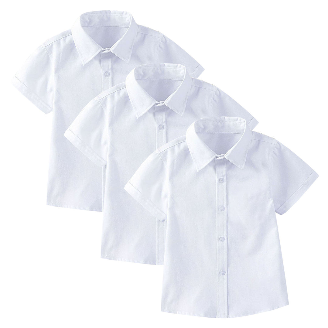 Boys Short Sleeve Shirt with Tie Mune Fashion