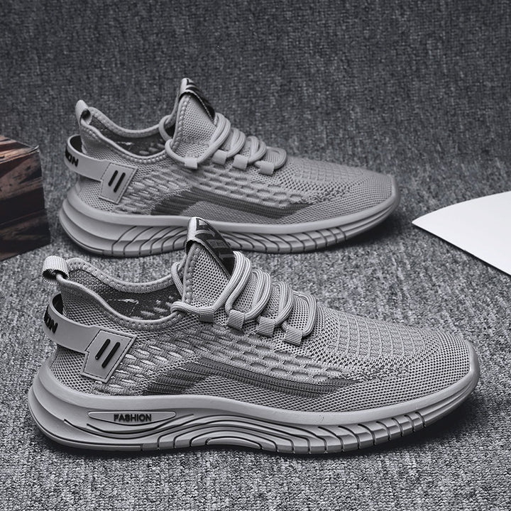 Men's Breathable Sneakers with Flexible Mesh Design Mune Fashion