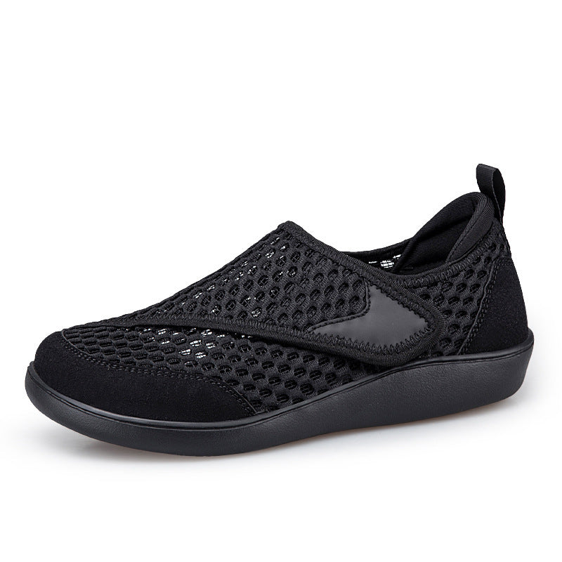 Unisex nan breathable mesh slip-ons with adjustable velcro and viscoelastic insole Mune Fashion
