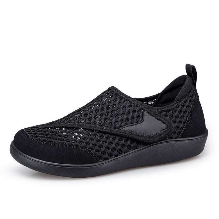 Unisex nan breathable mesh slip-ons with adjustable velcro and viscoelastic insole Mune Fashion