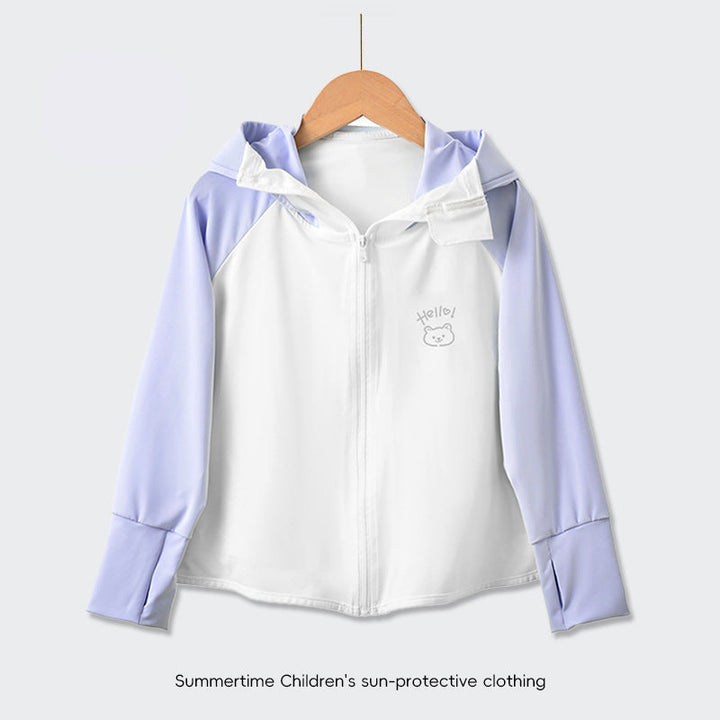 Ladies UV protection jacket with hood and soft material Mune Fashion