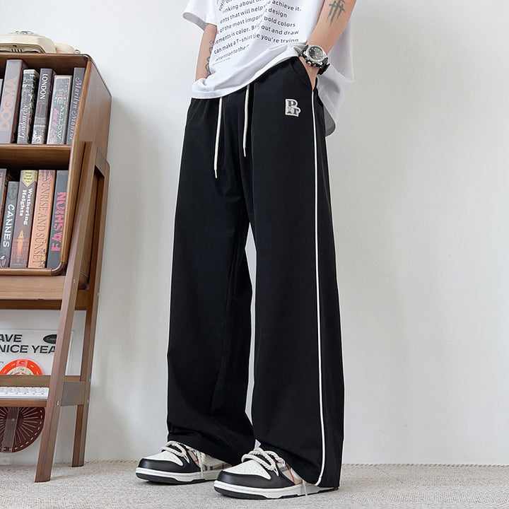 Men's Loose-Fitting Sports Pants with Breathable Properties