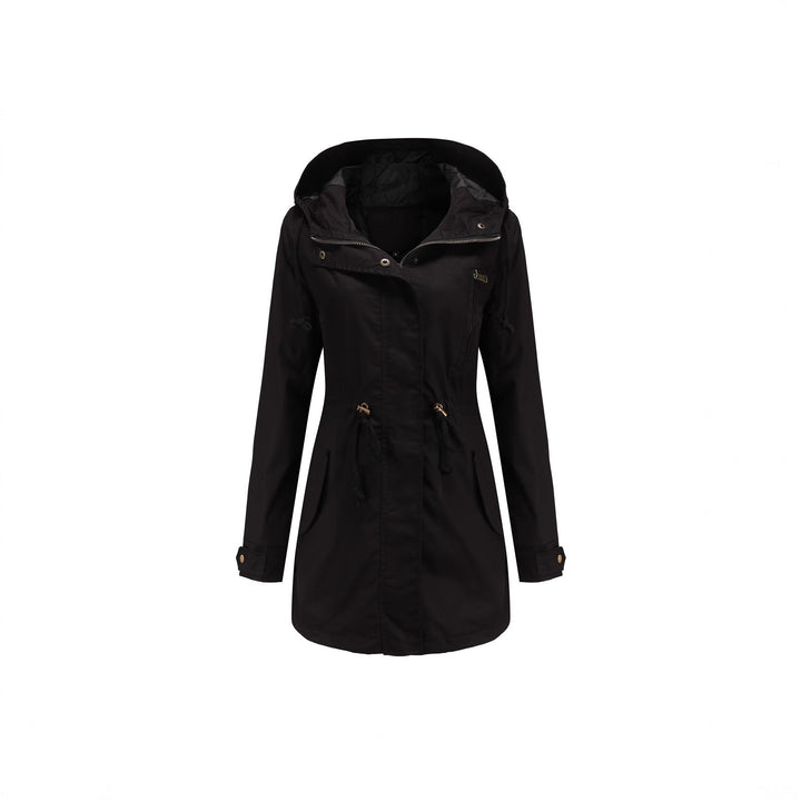 Women's leisure jacket with hood
